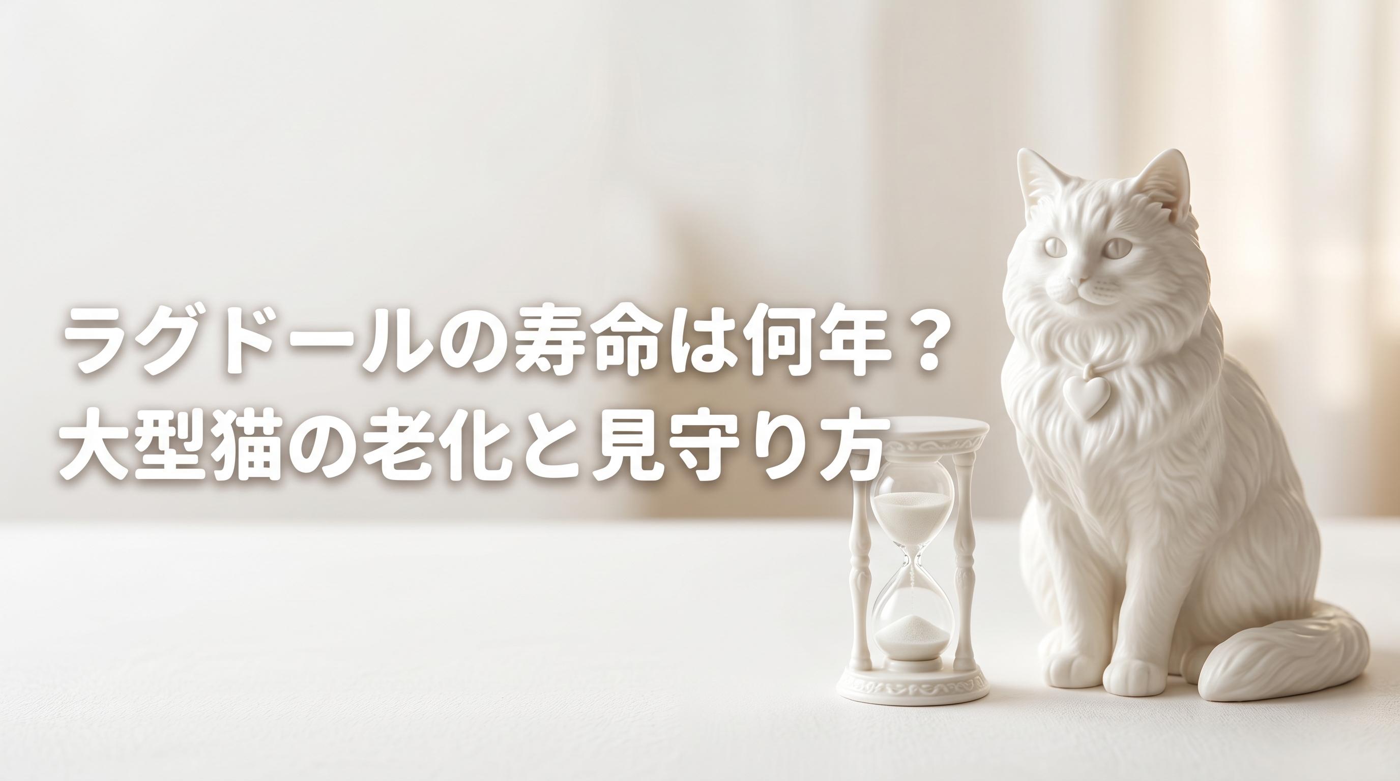 ラグドールの寿命は何年?大型猫の老化と見守り方